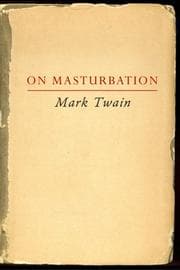 Tapa de On Masturbation