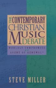 Tapa de The Contemporary Christian Music Debate