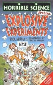 Tapa de Explosive Experiments (Horrible Science)