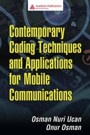 Tapa de Contemporary coding techniques and applications for mobile communications