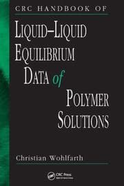 Tapa de CRC Handbook of Liquid-Liquid Equilibrium Data of Polymer Solutions