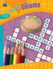 Tapa de Fun with Idioms - Crossword Puzzles and Word Searches