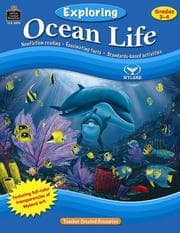 Tapa de Exploring Ocean Life, Grades 3-4