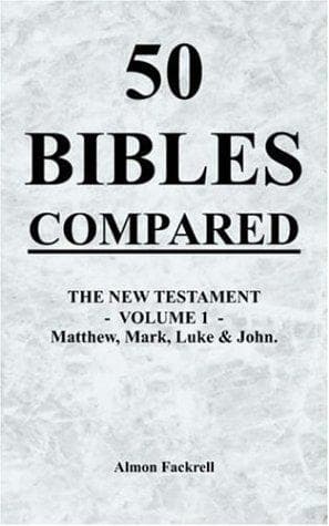 Tapa de 50 BIBLES COMPARED