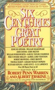 Tapa de Six centuries of great poetry