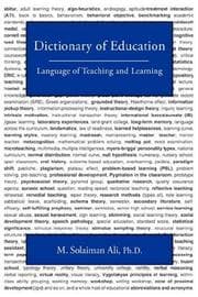 Tapa de Dictionary of Education