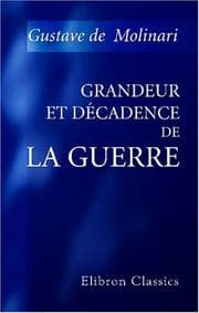 Tapa de Grandeur et décadence de la guerre