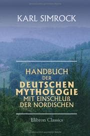 Tapa de Handbuch der Deutschen Mythologie mit Einschluß der nordischen