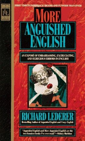 Tapa de More Anguished English