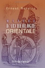 Tapa de Manuel d'archéologie orientale