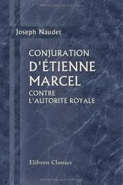 Tapa de Conjuration d'étienne Marcel contre l'autorité royale