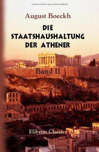 Tapa de Die Staatshaushaltung der Athener