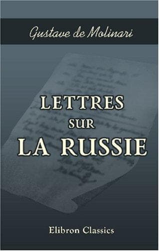 Tapa de Lettres sur la Russie