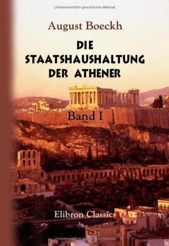 Tapa de Die Staatshaushaltung der Athener