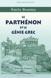 Tapa de Le Parthénon et le Génie Grec