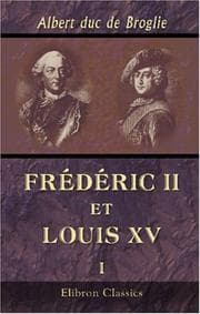Tapa de Frédéric II et Louis XV