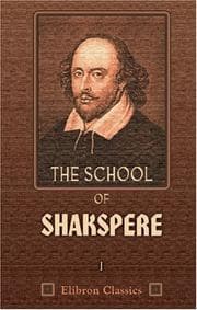 Tapa de The School of Shakspere..