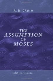 Tapa de The Assumption of Moses