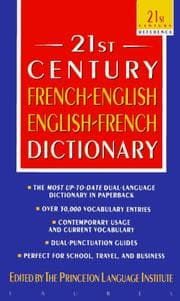Tapa de 21st century French-English, English-French dictionary
