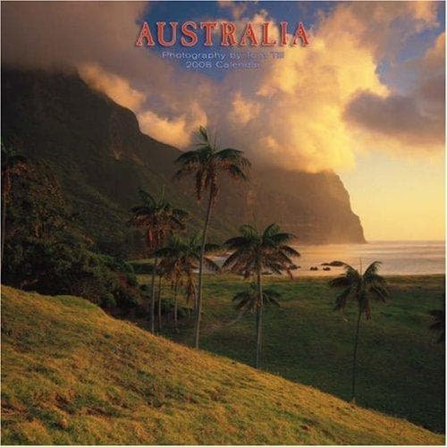 Tapa de Australia 2008 Square Wall Calendar