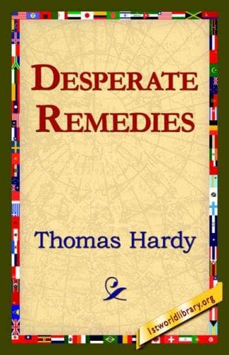 Tapa de Desperate Remedies