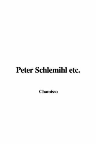 Tapa de Peter Schlemihl Etc.