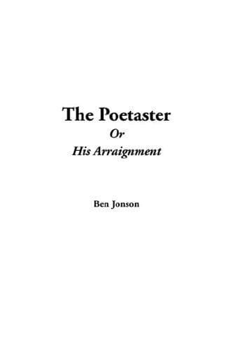 Tapa de The Poetaster or His Arraignment