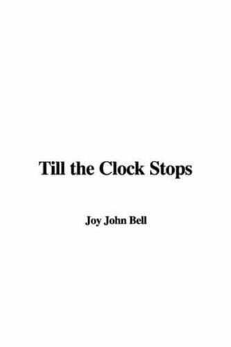 Tapa de Till the Clock Stops