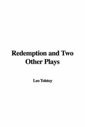 Tapa de Redemption And Two Other Plays