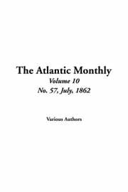 Tapa de The Atlantic Monthly No. 57, July, 1862