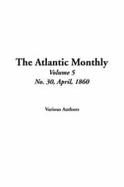 Tapa de The Atlantic Monthly No. 30, April, 1860
