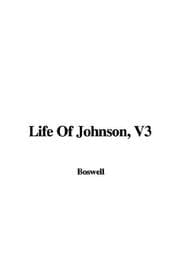 Tapa de Life of Johnson, V3