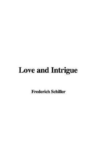 Tapa de Love and Intrigue