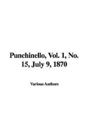 Tapa de Punchinello, Vol. 1, No. 15, July 9, 1870