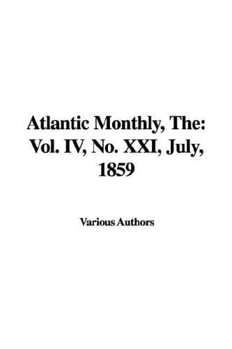 Tapa de The Atlantic Monthly