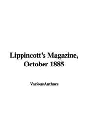 Tapa de Lippincott's Magazine, October 1885
