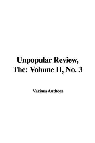 Tapa de Unpopular Review, The