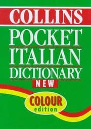 Tapa de Collins Pocket Italian Dictionary British Edition