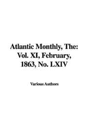 Tapa de The Atlantic Monthly, February 1863, No. 64