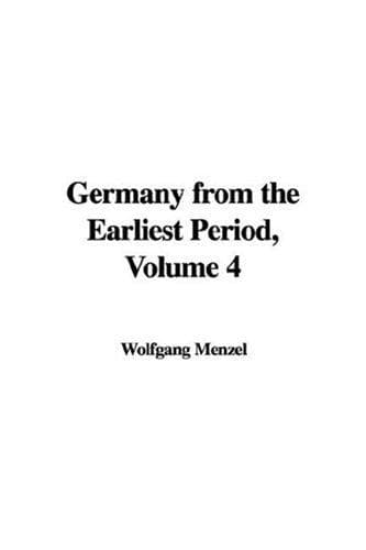 Tapa de Germany from the Earliest Period