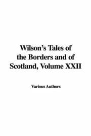 Tapa de Wilson's Tales of the Borders And of Scotland