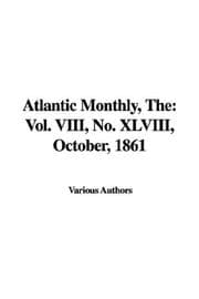 Tapa de The Atlantic Monthly, No. Xlviii, October, 1861