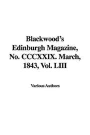 Tapa de Blackwood's Edinburgh Magazine