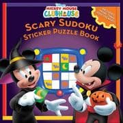 Tapa de Scary Sudoku Sticker Puzzles Book (Mickey Mouse Clubhouse)