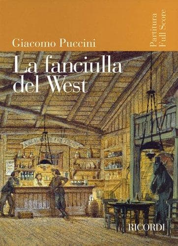 Tapa de La Fanciulla del West