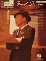 Tapa de FRANK SINATRA STANDARDS      VOLUME 20 BK/CD (Pro Vocal Series)