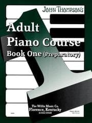 Tapa de John Thompson's Adult Piano Course - Book 1