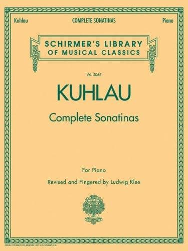 Tapa de Kuhlau Complete Sonatinas