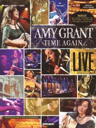 Tapa de TIME AGAIN AMY GRANT LIVE