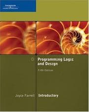 Tapa de Programming Logic and Design, Introductory